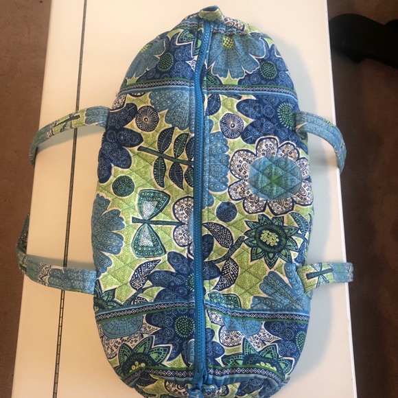 Vera Bradley Doodle Daisy Small Duffel Bag - Picture 4 of 6